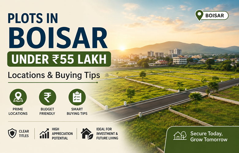 Plots in Boisar Under ₹55 Lakh