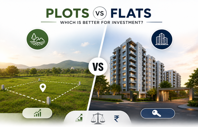 Plots vs Flats in Boisar