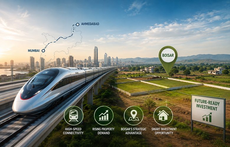 Mumbai Ahmedabad Bullet Train: Impact on Plots in Boisar